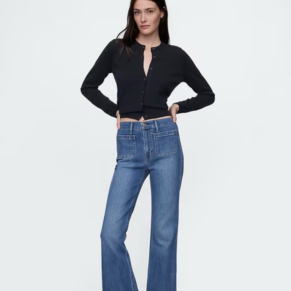 Gap wide leg jeans